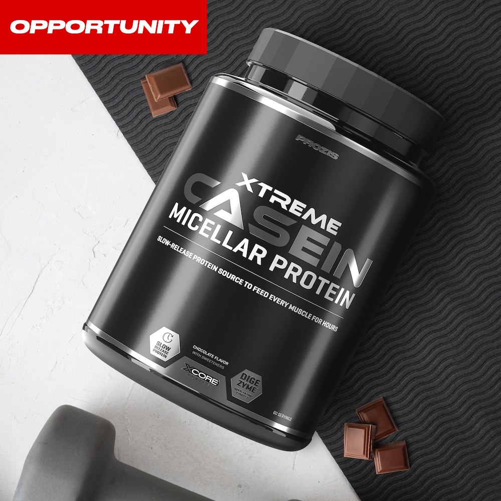 Xtreme Casein 2000 g + Free Premix
