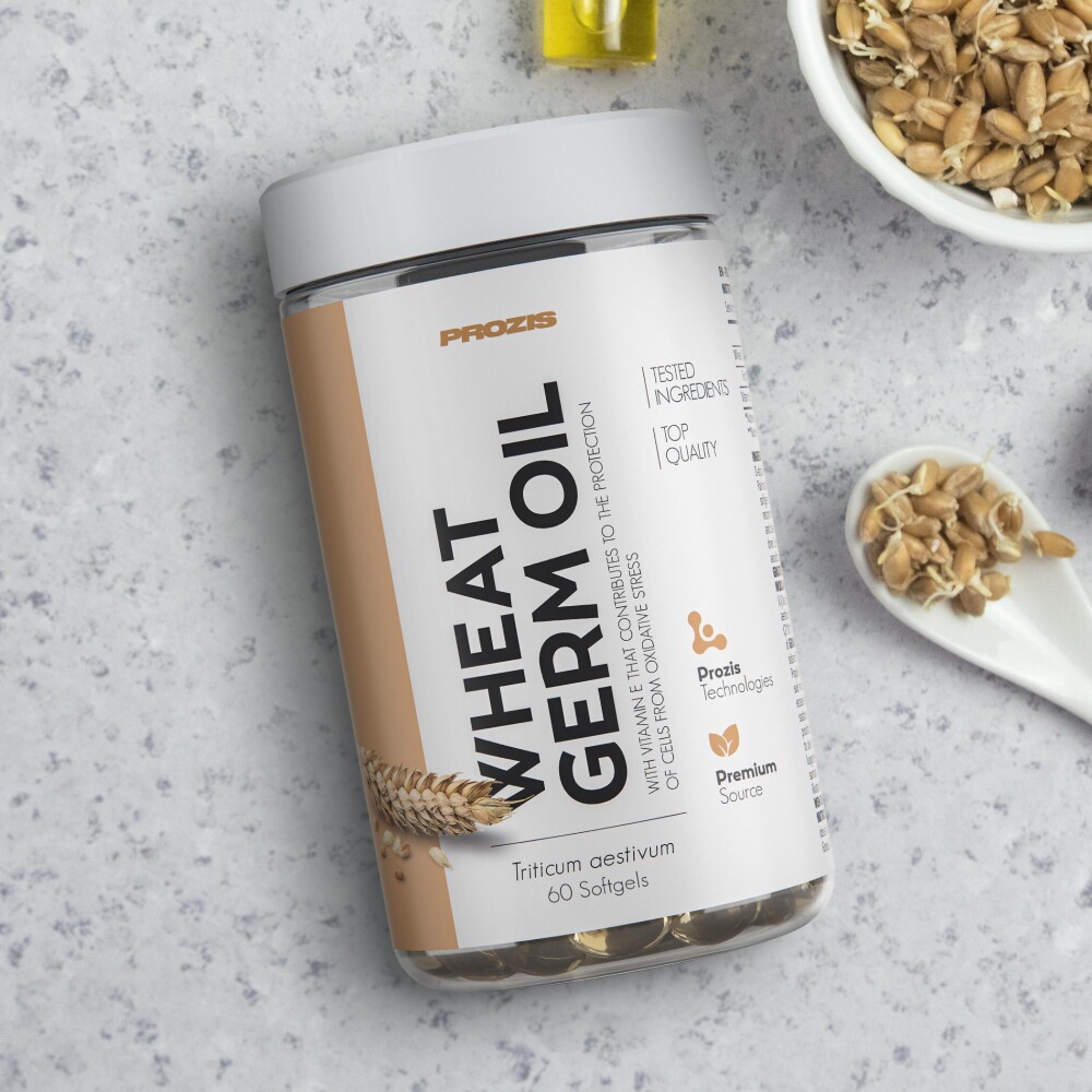 Huile de Germe de Blé 500 mg 60 capsules molles