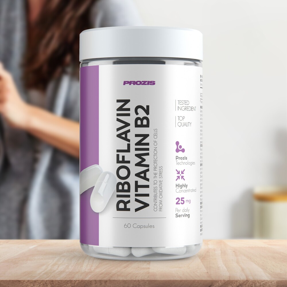 Riboflavine Vitamine B2 60 gélules