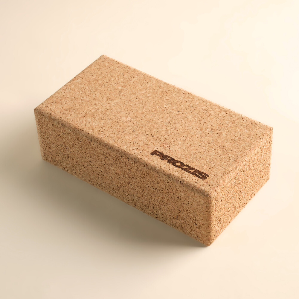 Balance Cork Yoga Block - Single (1)