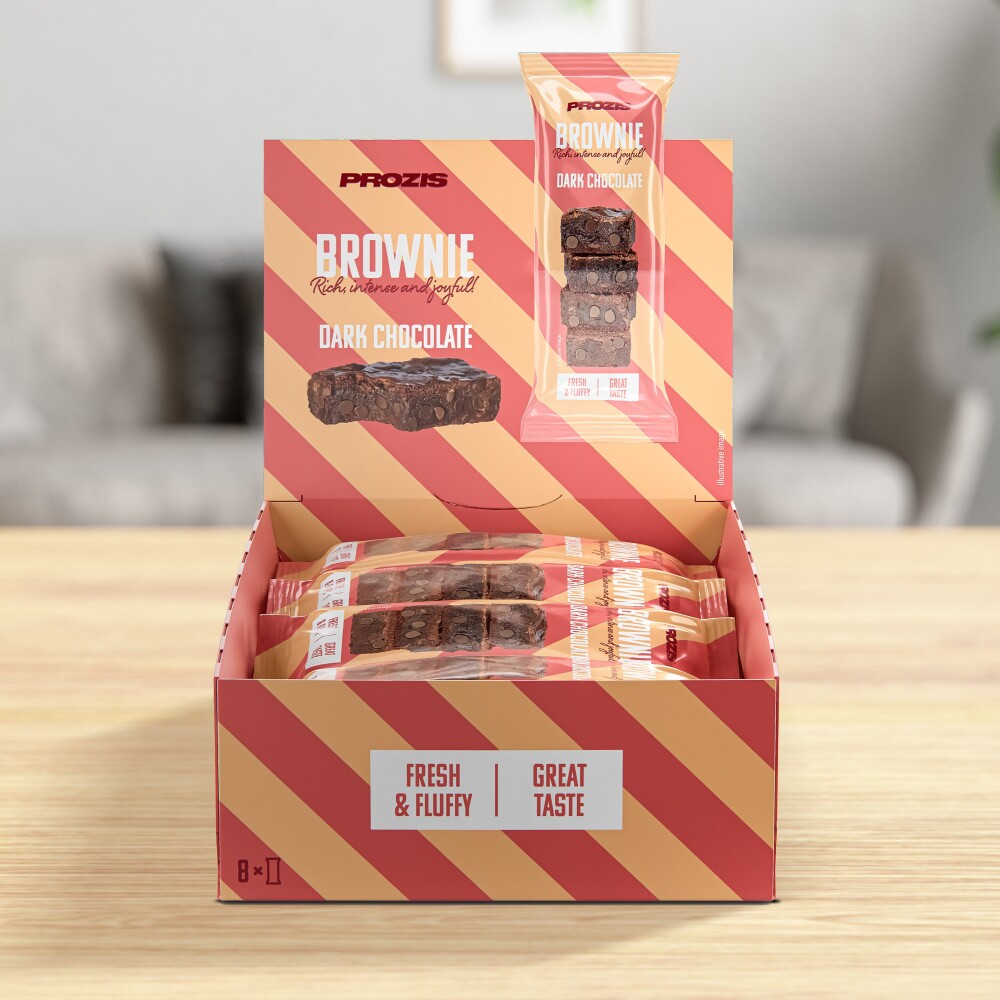 Brownie (8 units) - Dark Chocolate Chips