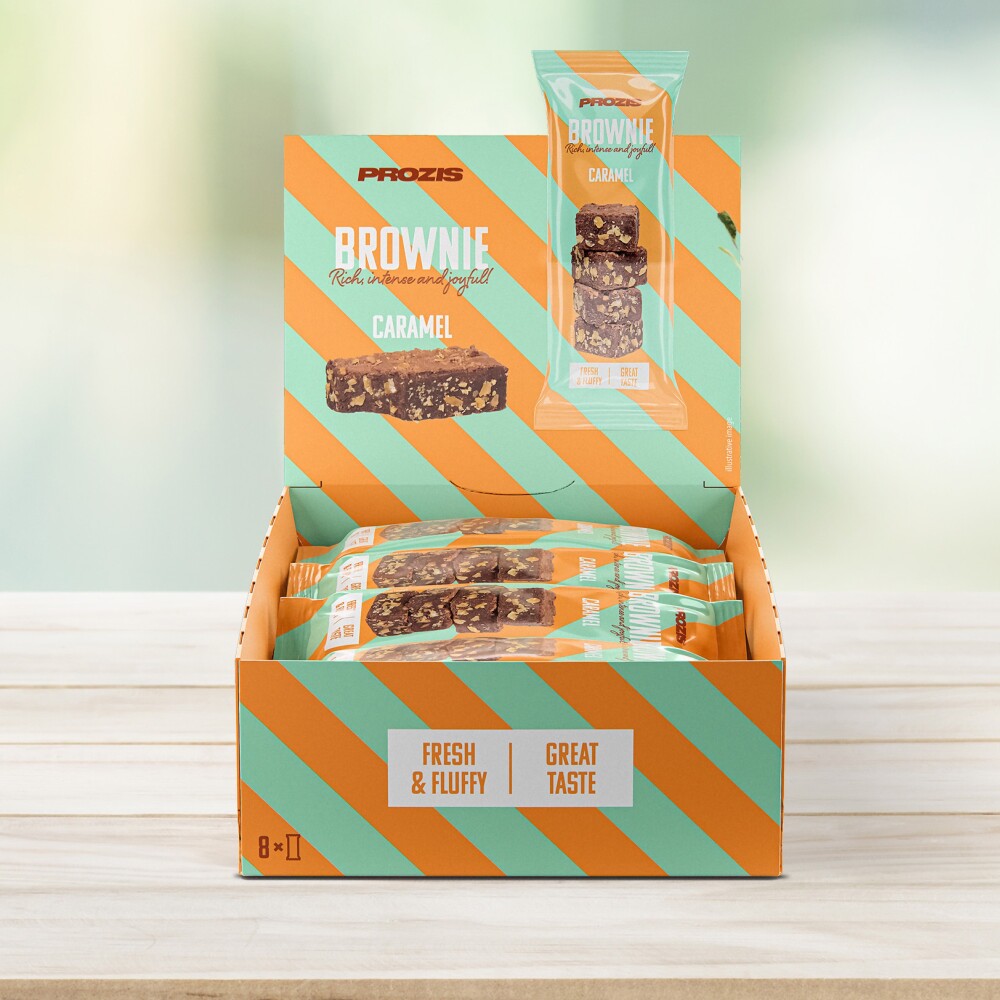 Brownie (8 Stk.) - Karamell