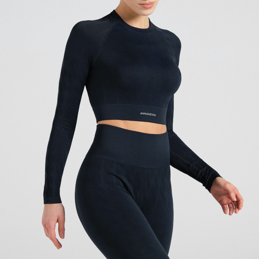 Battle Braids LS Crop Top