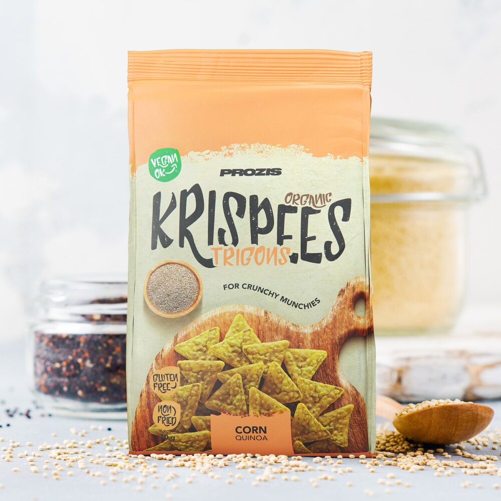 Organic Trigon Krispees - Corn with Quinoa 2 oz