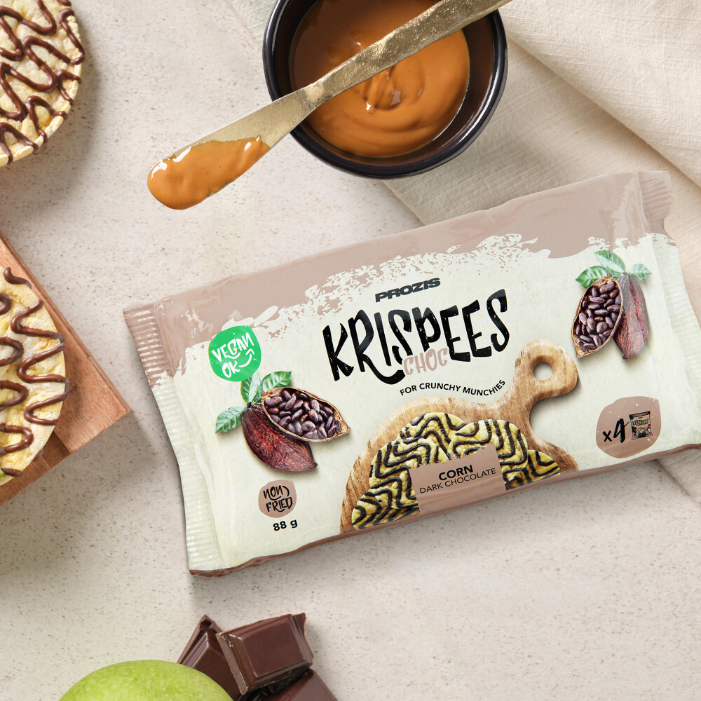 4 x Choc Krispees - Corn with Dark Chocolate 22 g