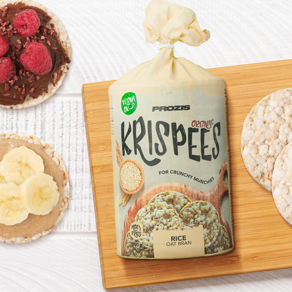 Organic Krispees - Riz avec du Son d'Avoine 100 g