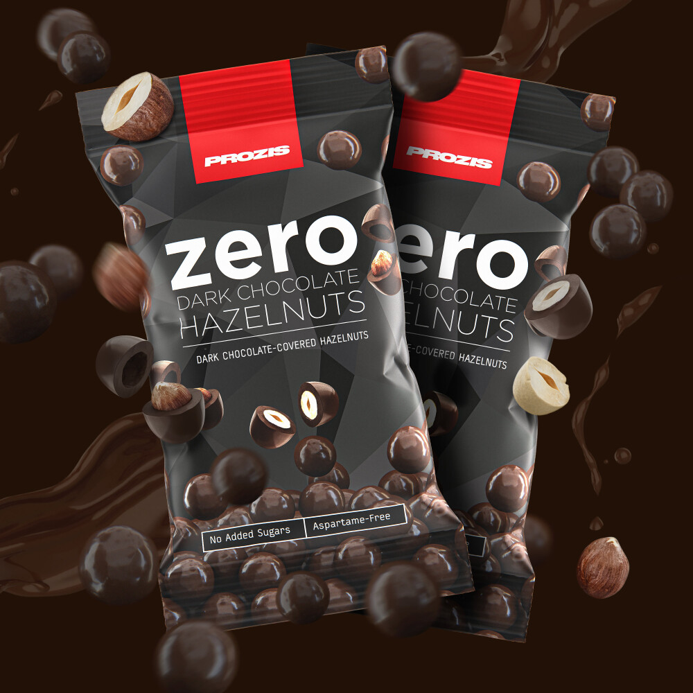 2 x Zero Dark Chocolate Hazelnuts 40 g