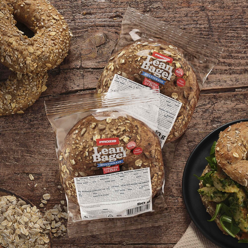 2 x Lean Bagel - Multigrain 80 g