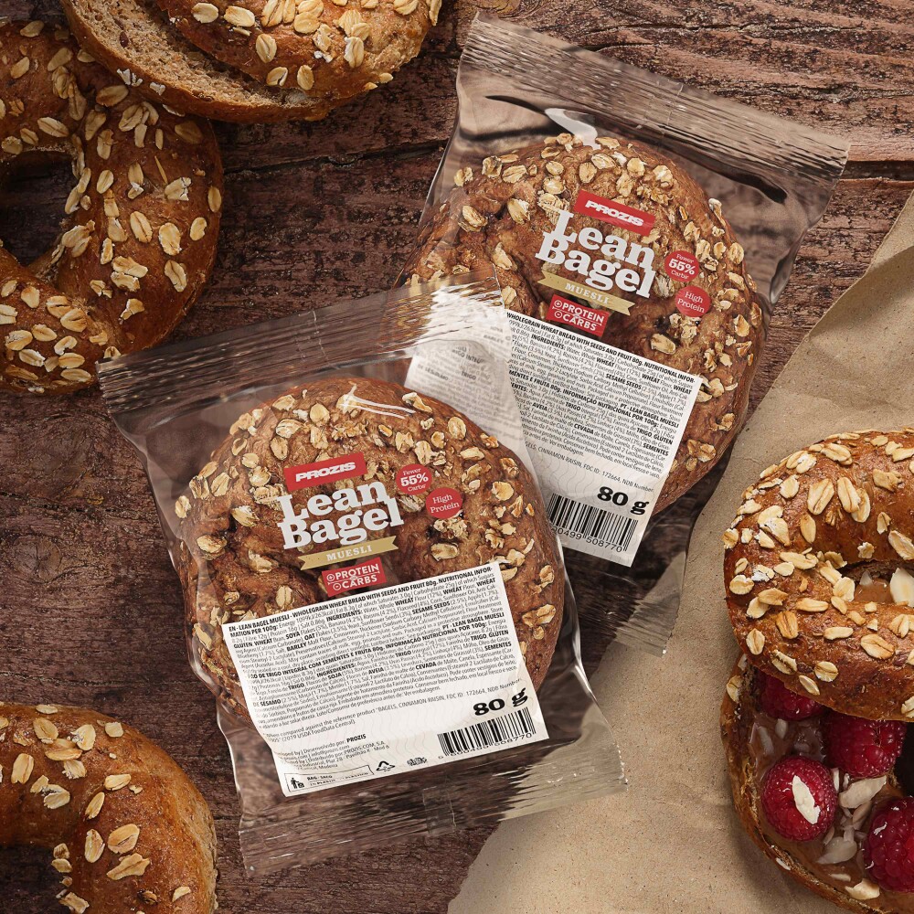 2 x Lean Bagel - Muesli 80 g