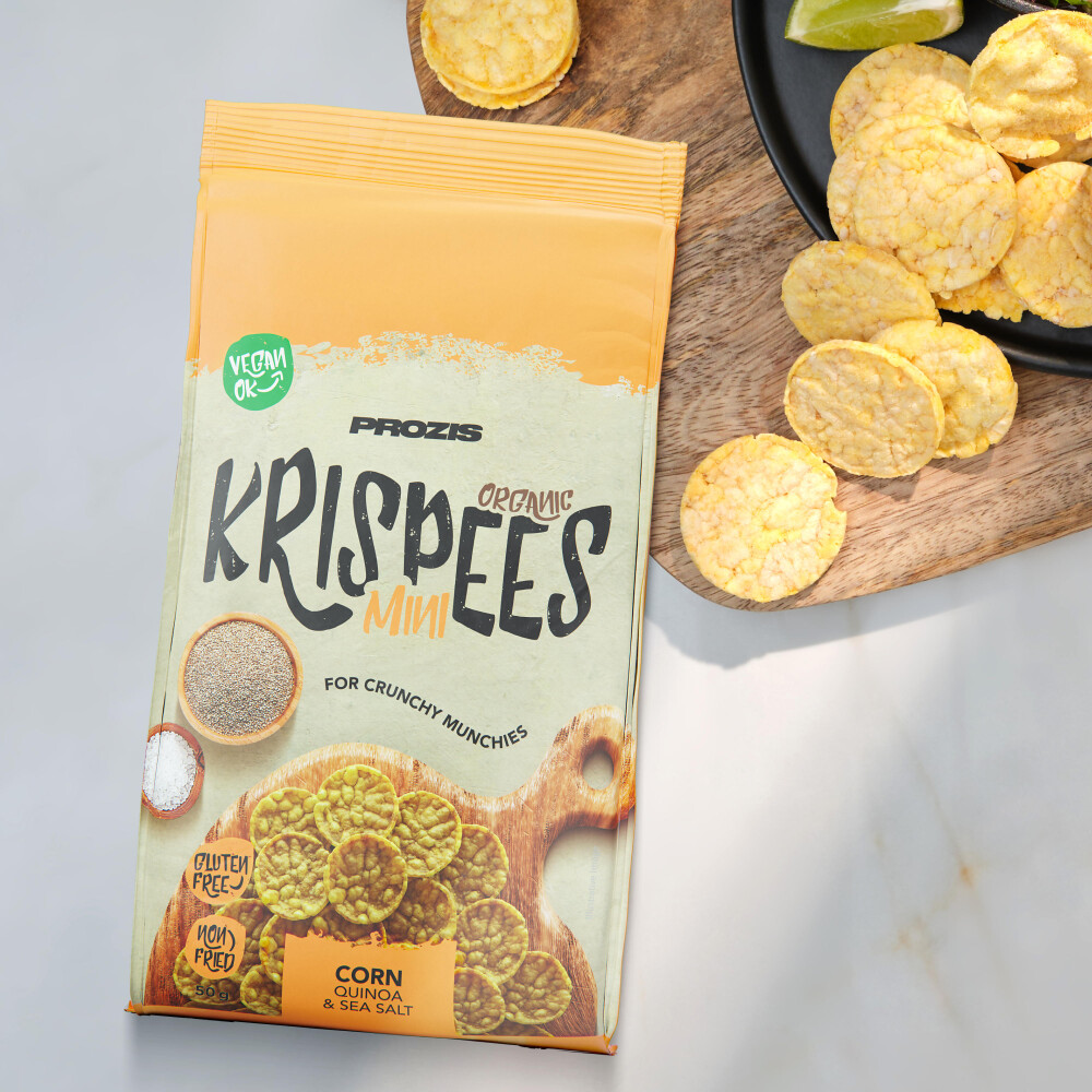 Organic Mini Krispees - Mais mit Quinoa und Meersalz 50 g