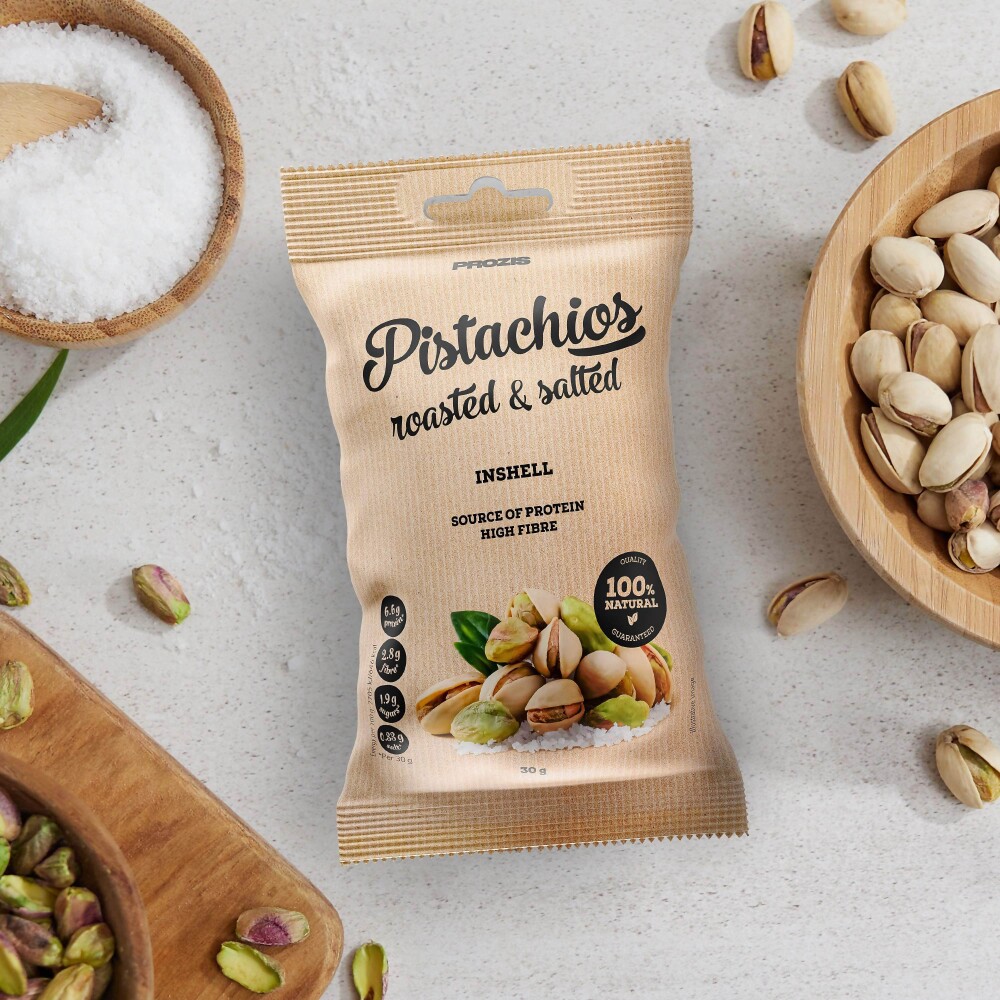 Roasted & Salted Inshell Pistachios 1 oz