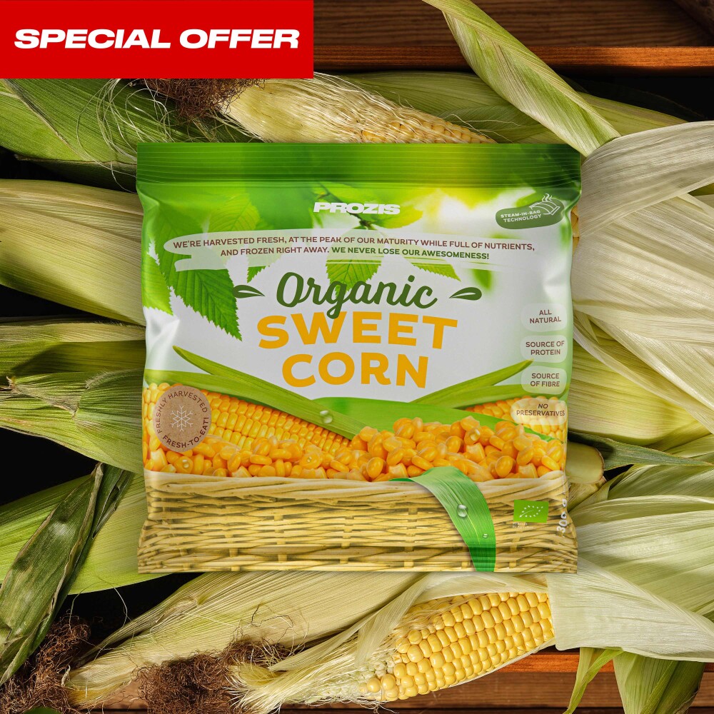 4 x Milho Doce Biológico 300 g