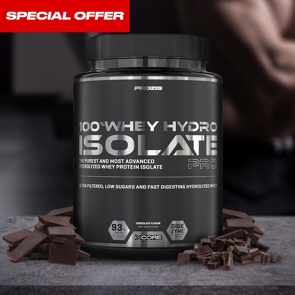 100% Whey Hydro Isolate PRO 2000 g + Free Premix