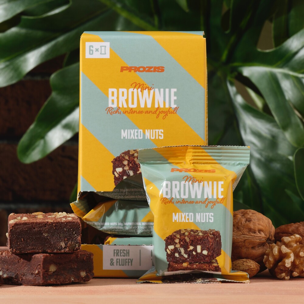 6 x Mini Brownie - Fruits Secs