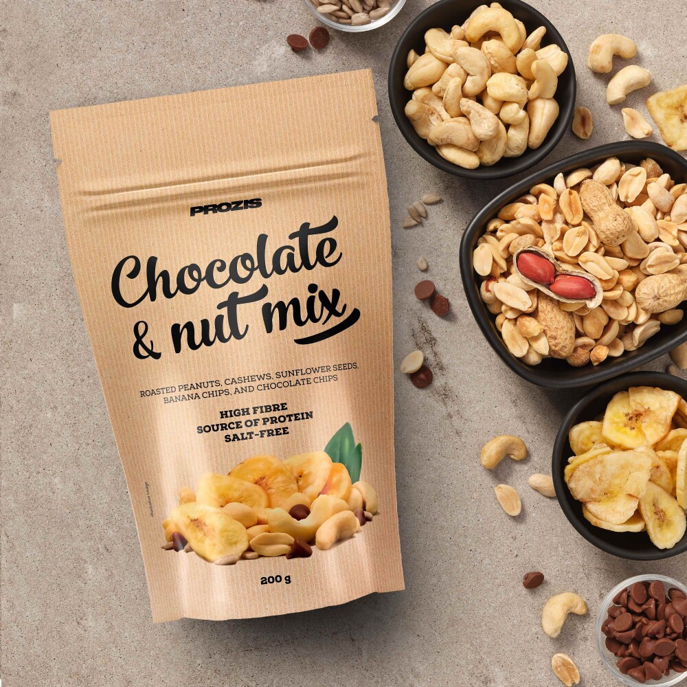 Mix di cioccolato e frutta secca 200 g