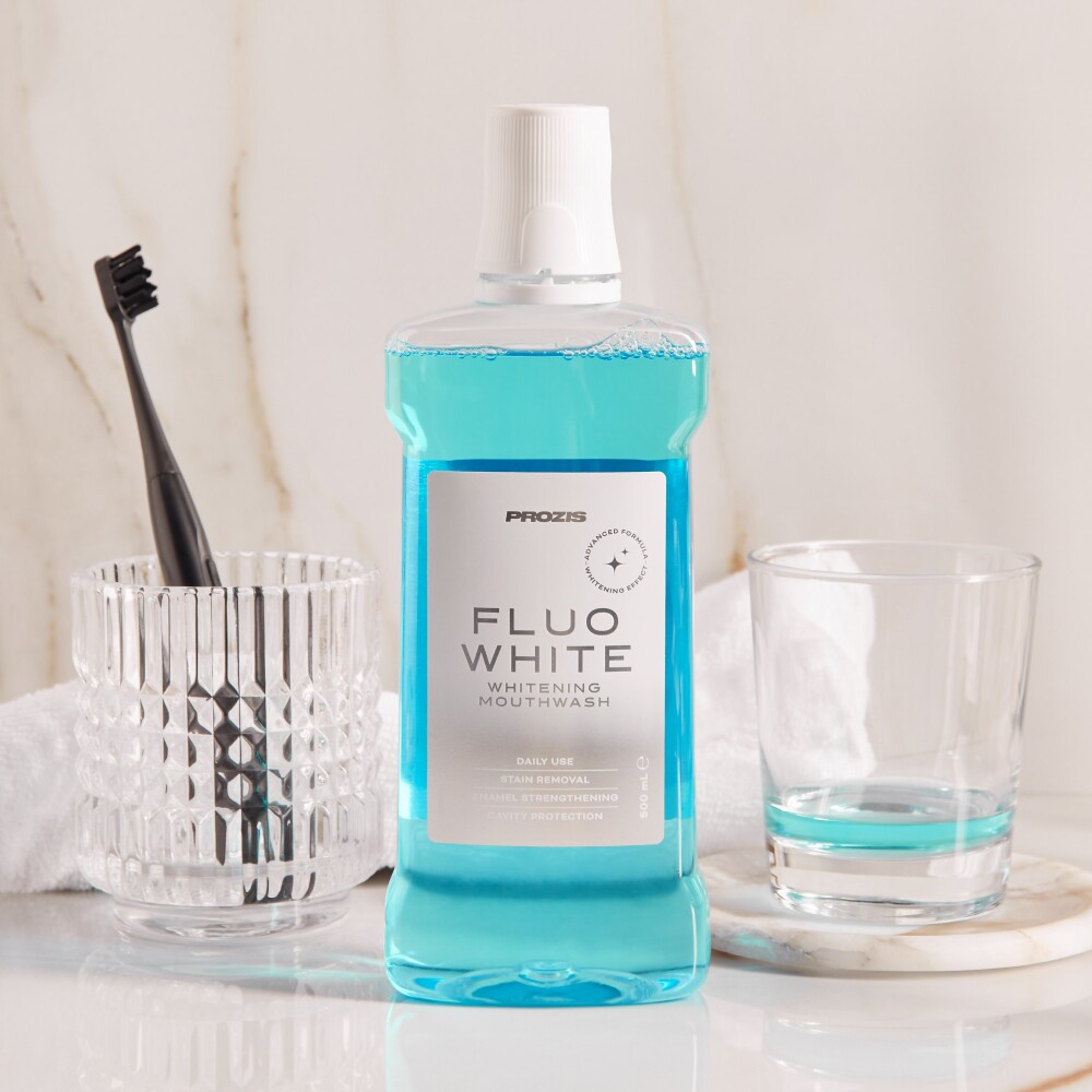 Fluo White - Bain de Bouche Blanchissant 500 mL