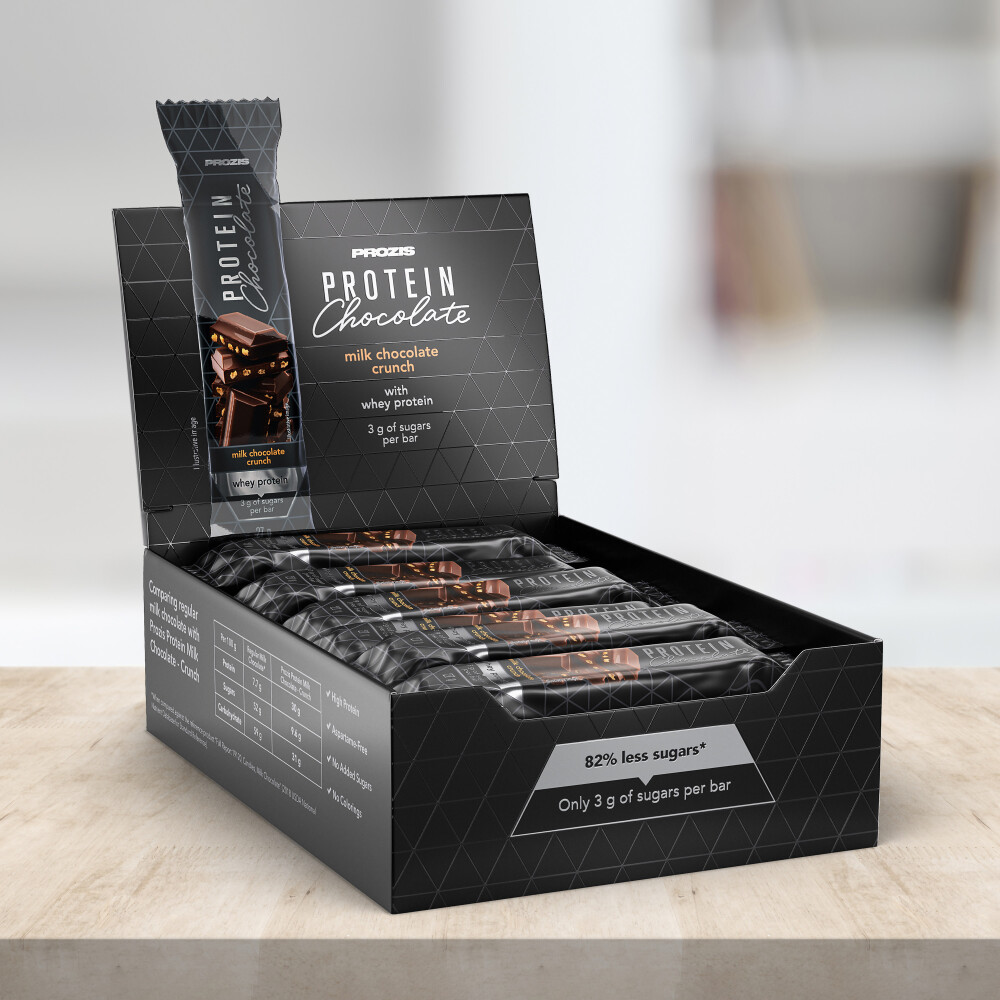 24 x Whey Protein Milk Chocolate - Crunch 27 g