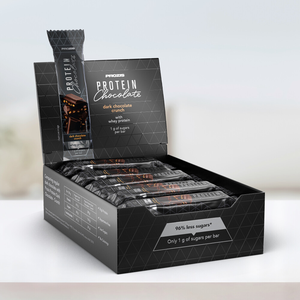 24 x Whey Protein Dark Chocolate - Croquant 27 g
