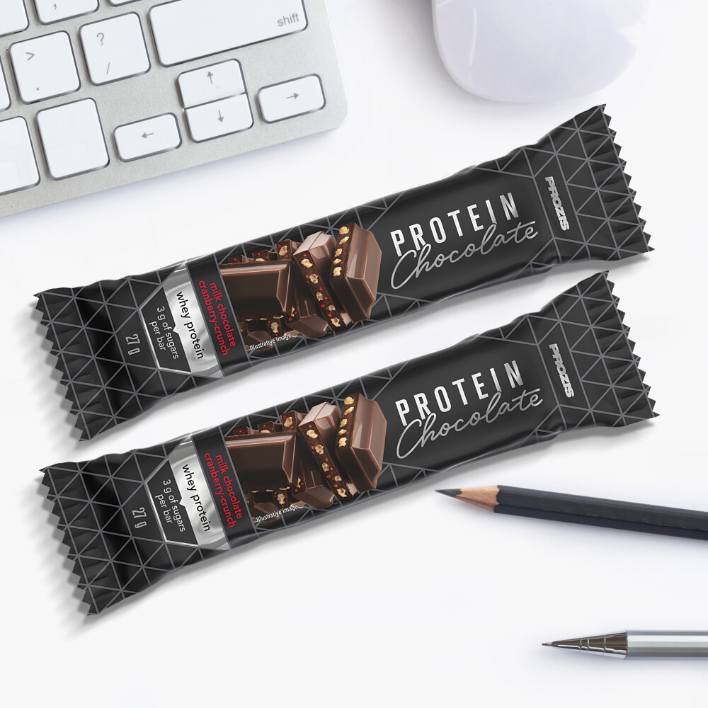 2 x Whey Protein Milk Chocolate - Cranberry-Crunch 27 g