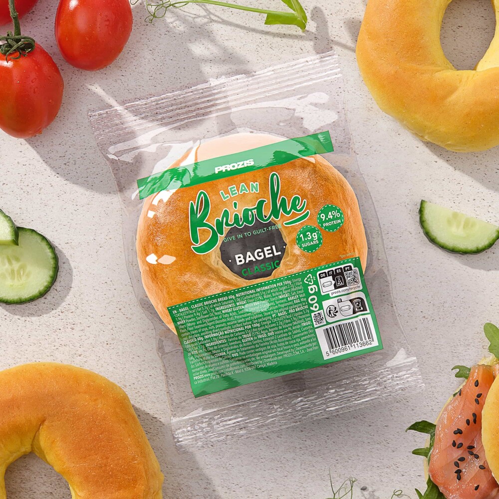 Lean Brioche Bagel 60g - Clásico