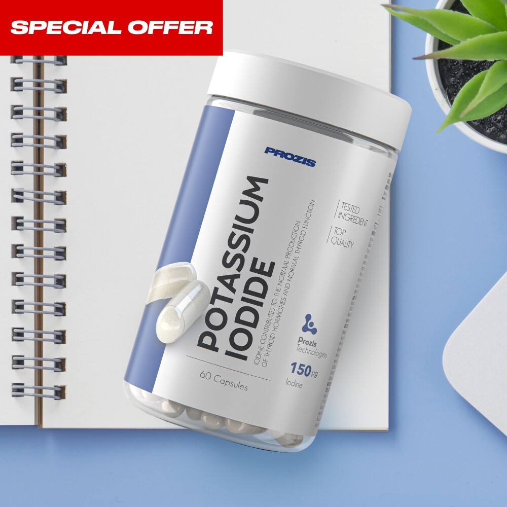 Potassium Iodide - 150 mcg Iodine Special Offer 60 caps