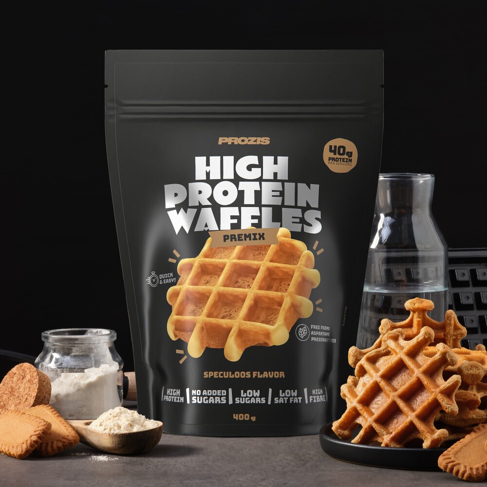 High Protein Waffle Premix  - Speculoos 14 oz