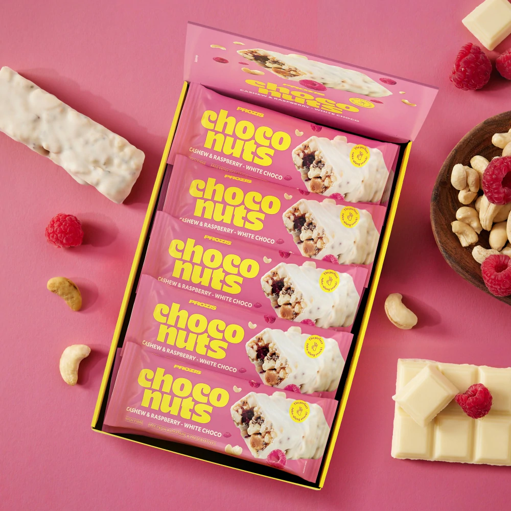 ChocoNuts - Cashew & Raspberry-White Choco x 10 (1)