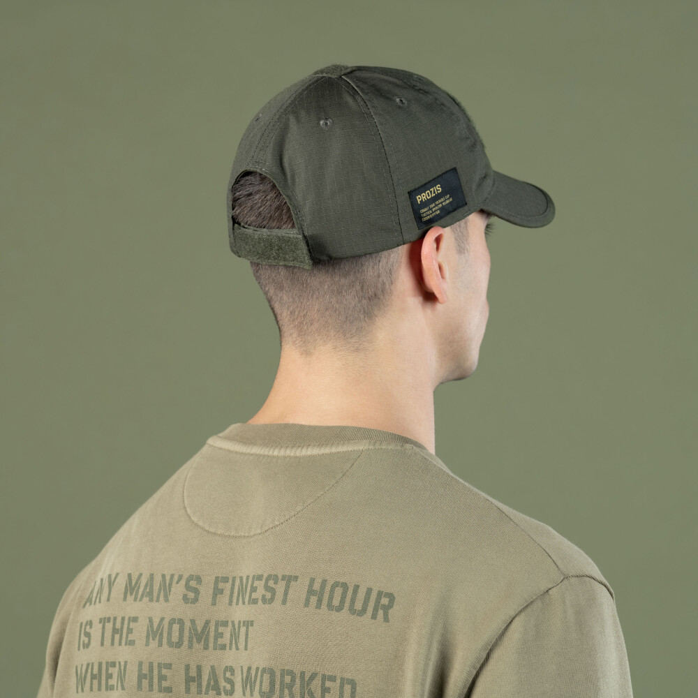 Army Foldable Cap - Combat Issue Camo Olive Green