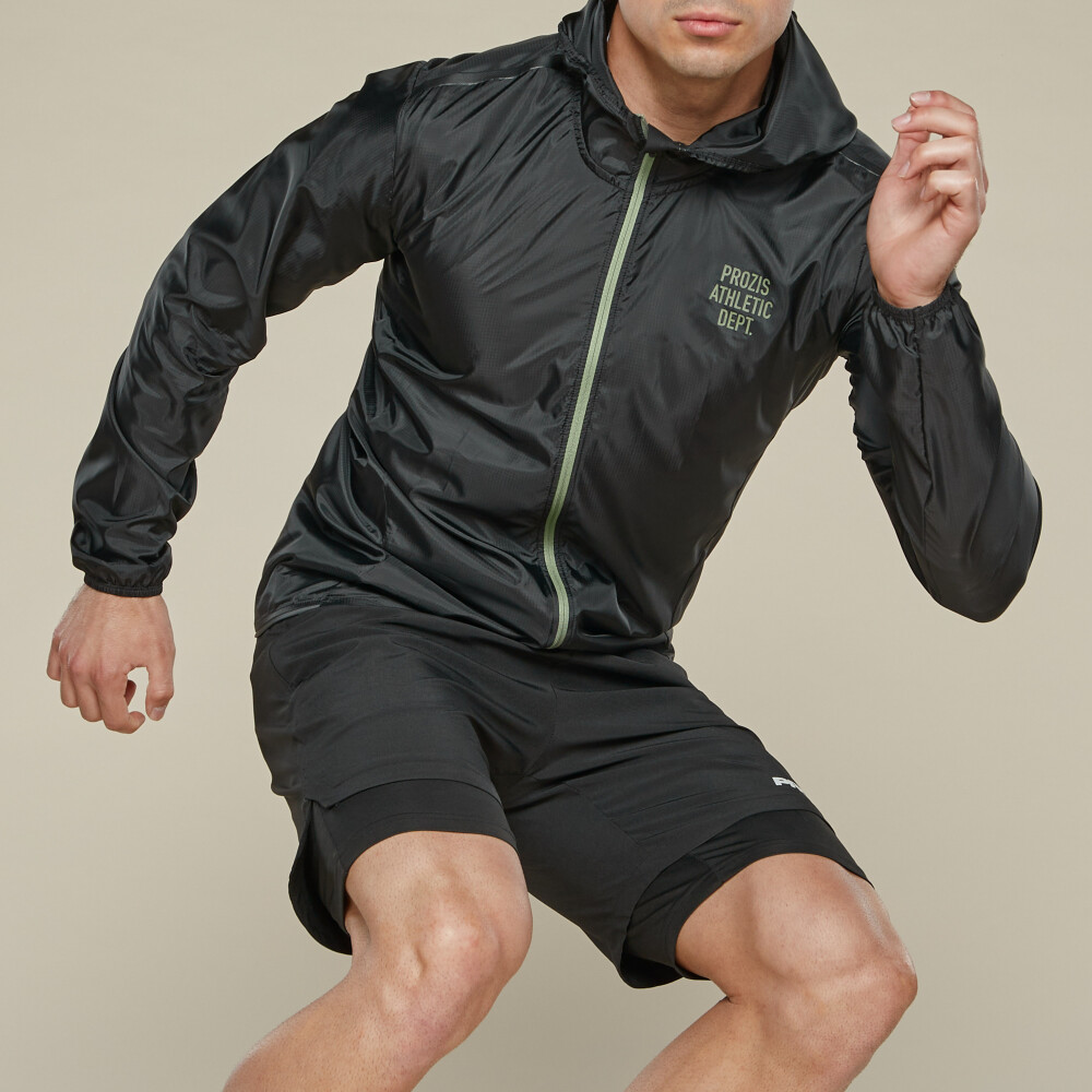 Athletic Dept. Lead Blocker M Windbreaker - Black