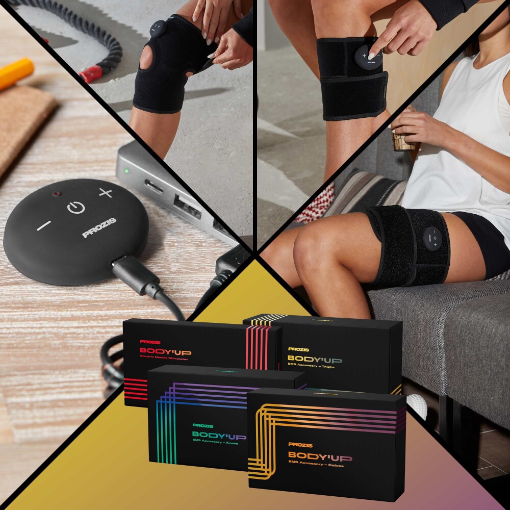 Body'Up - Pack para Pernas - 1x Body Up + 1x Coxa + 1x Joelho + 1xGémeos