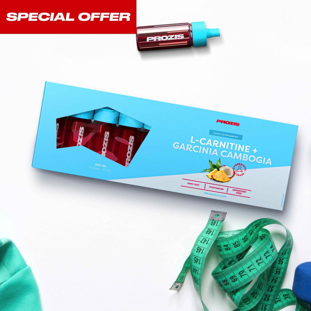 L-Carnitine + Garcinia Cambogia 10 vials Piña Colada Special offer