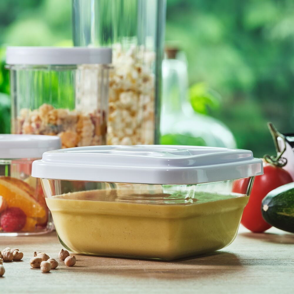 Récipient en verre pour aliments sous vide EasyVAC 0,9 L