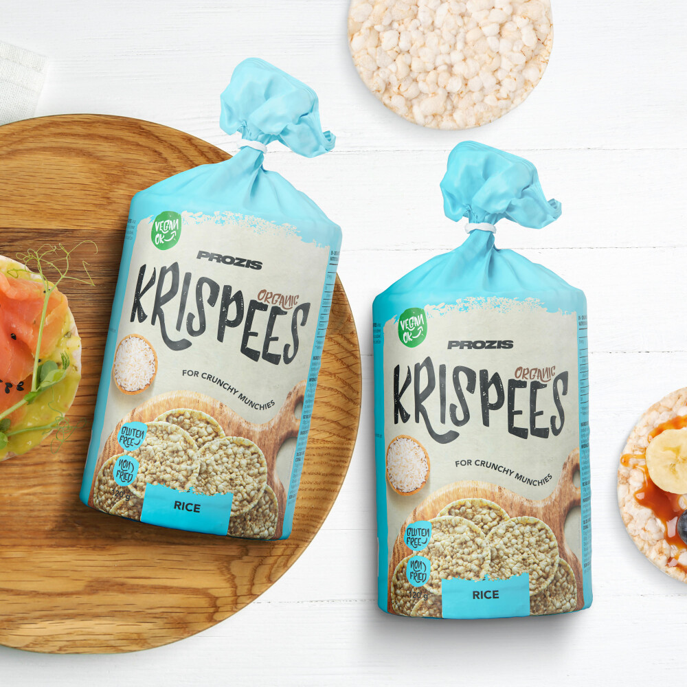 2 x Organic Krispees - Arroz 120 g