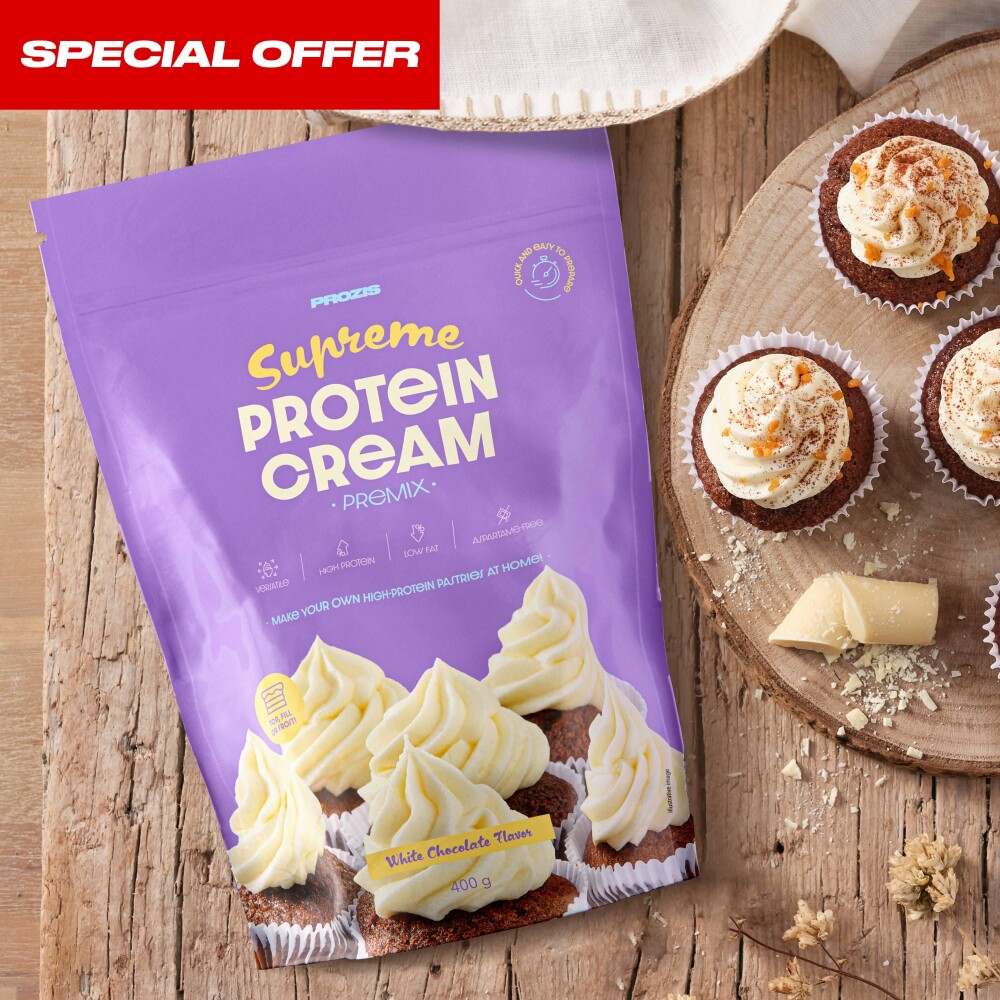 Supreme Protein Cream Premix - White Chocolate 400 g Opportunity