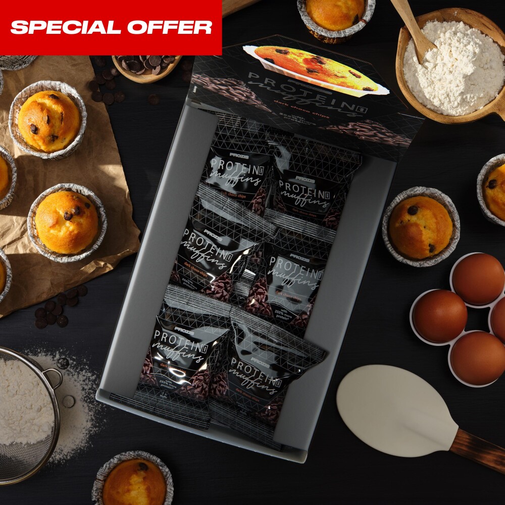 12 x Mini Muffins Proteicos com Pepitas de Chocolate 30 g Opportunity