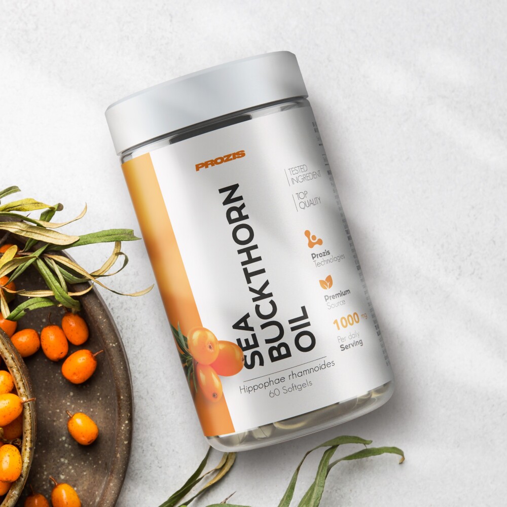 Sea Buckthorn Oil 1000 mg 60 softgels