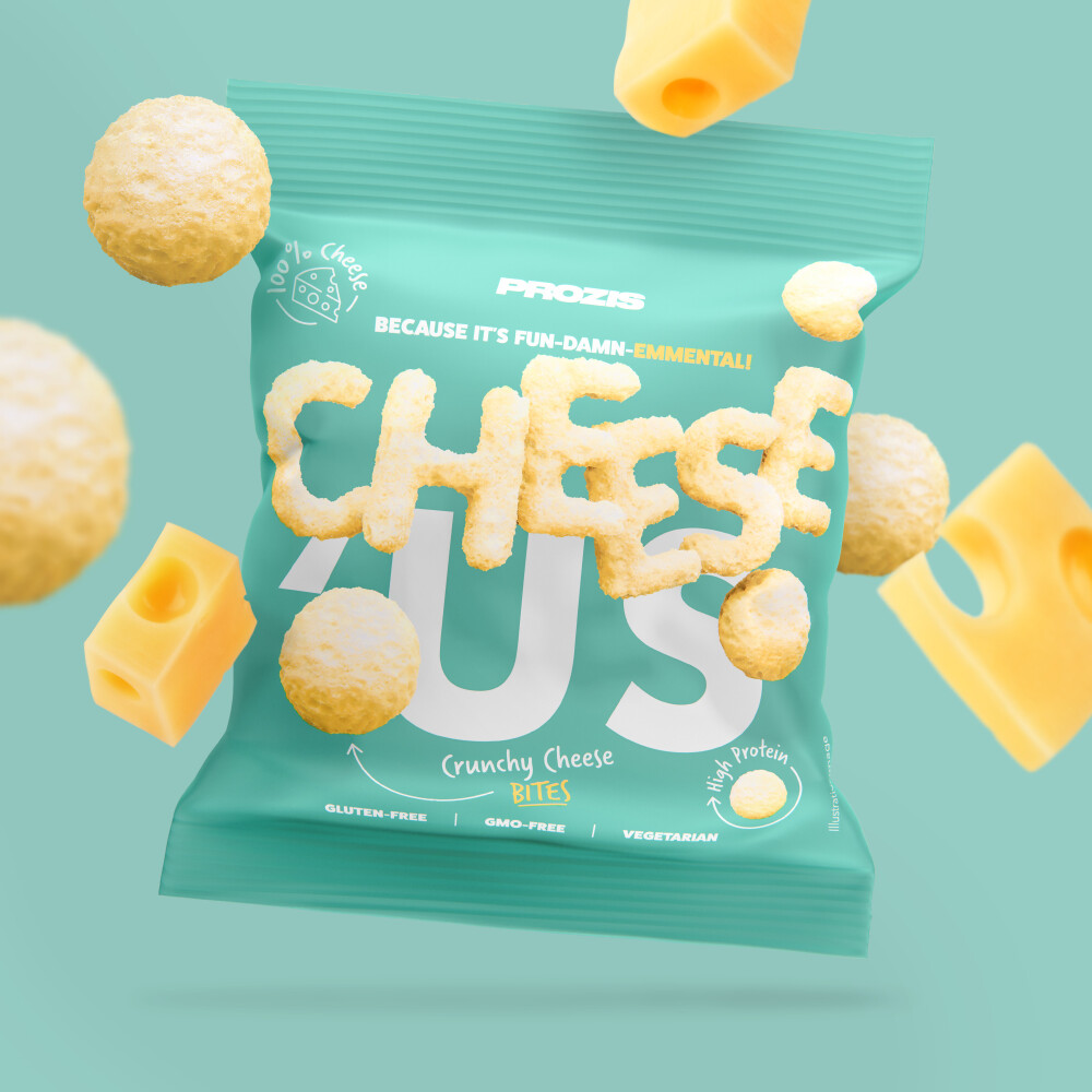 Cheese'Us - Snack Crocante de Queijo - Emmental