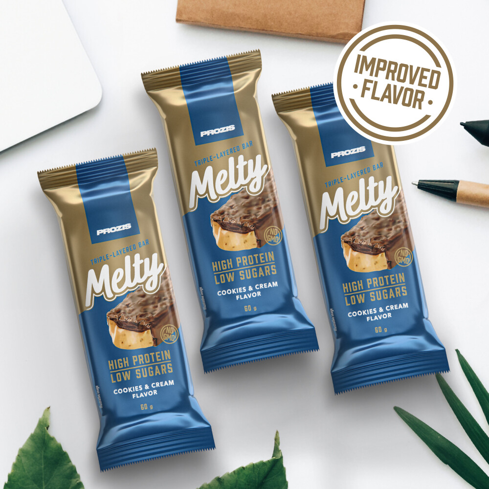Melty - Low Sugar Protein Bar 3 ct
