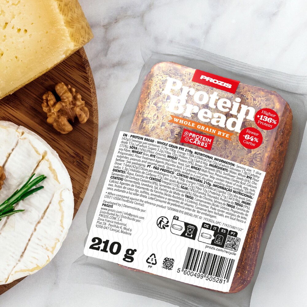 Protein Bread - Whole Grain Rye 210 g