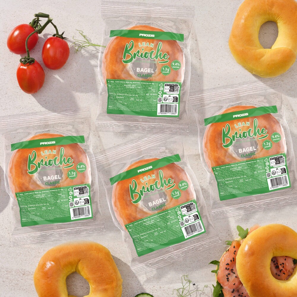 4 x Lean Brioche Bagel 60g - Clásico