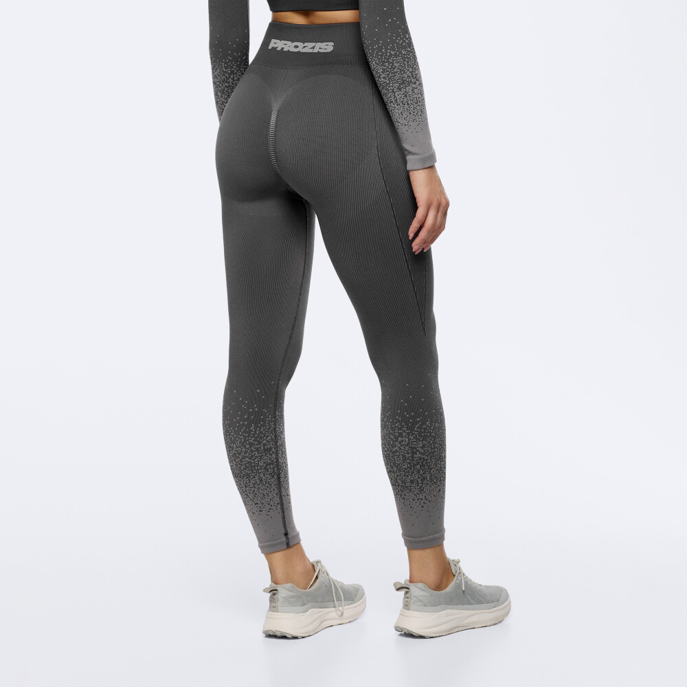 Peach Perfect Gradient Leggings mit mittlerer Taille