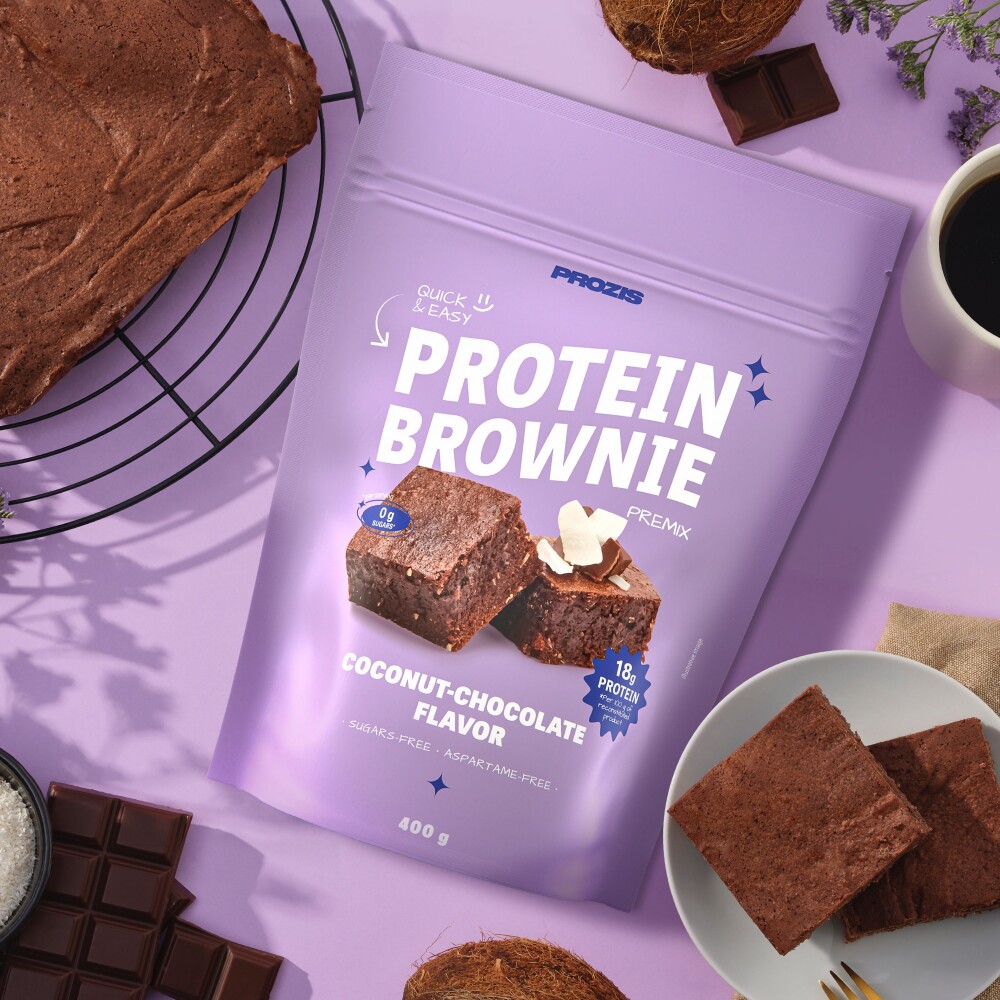 Protein Brownie Premix - Coconut-Chocolate 14 oz