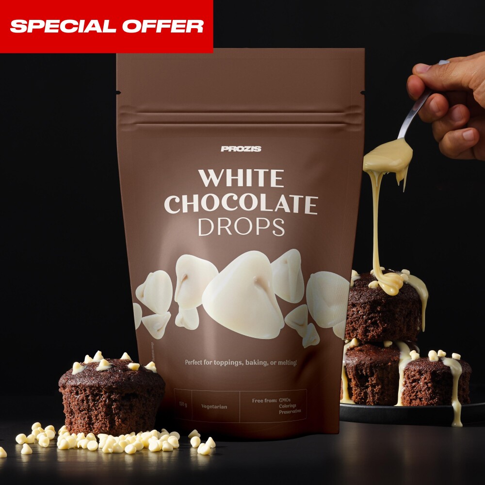 Chocolate Drops - White Chocolate 150 g Opportunity