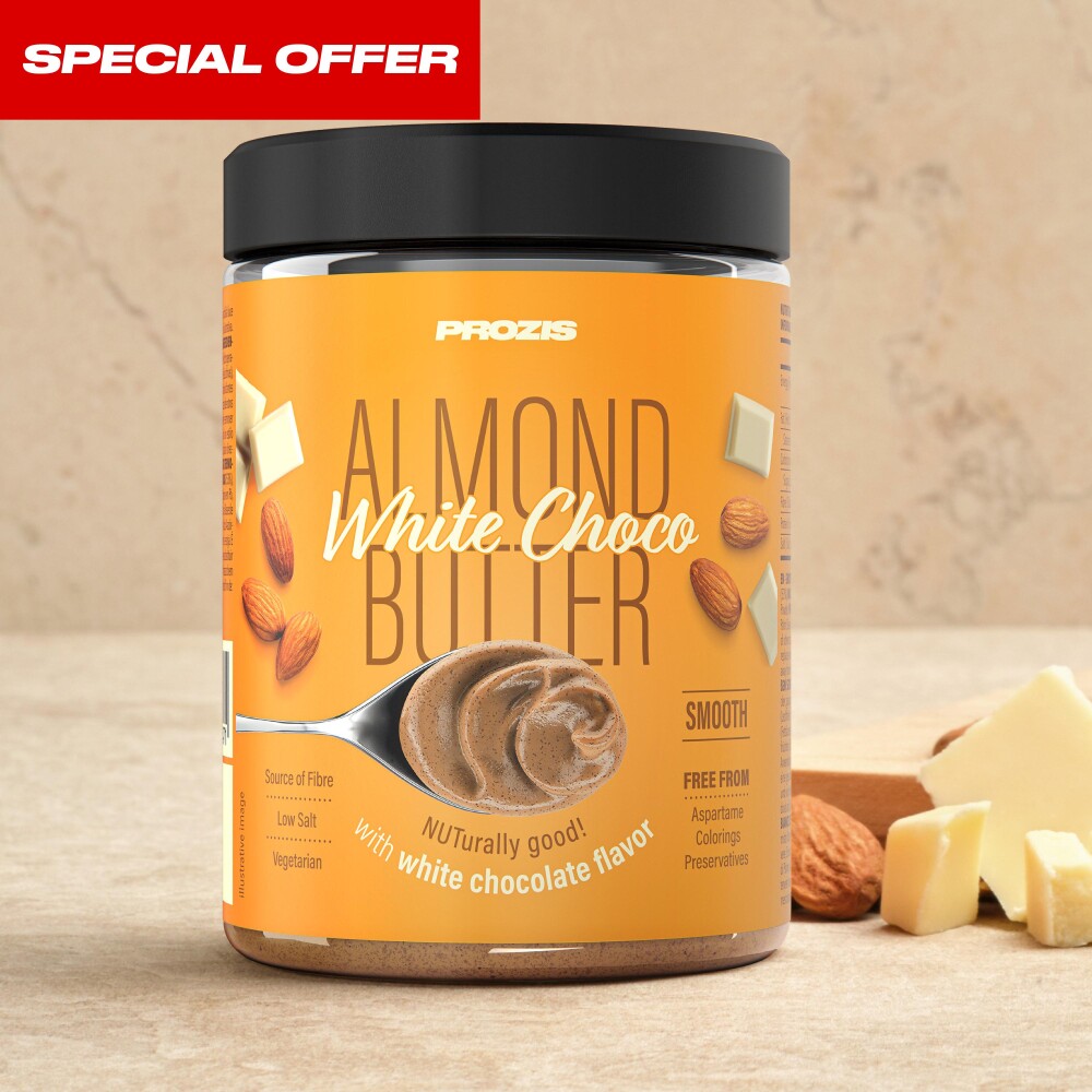 Almond-White Choco Butter - Mandeln und weiße Schokolade 250 g Opportunity