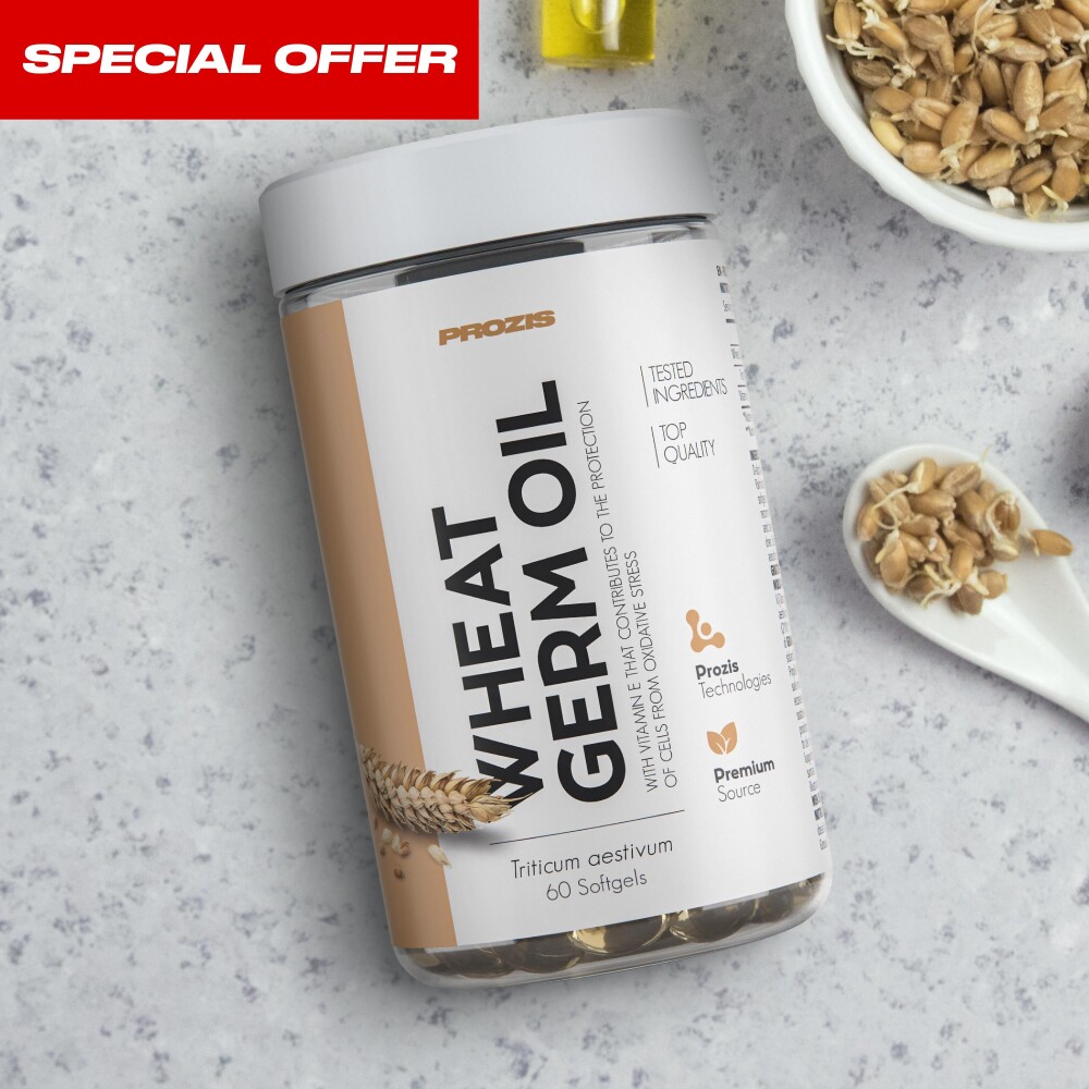 Wheat Germ Oil 500 mg 60 softgels Special Offer