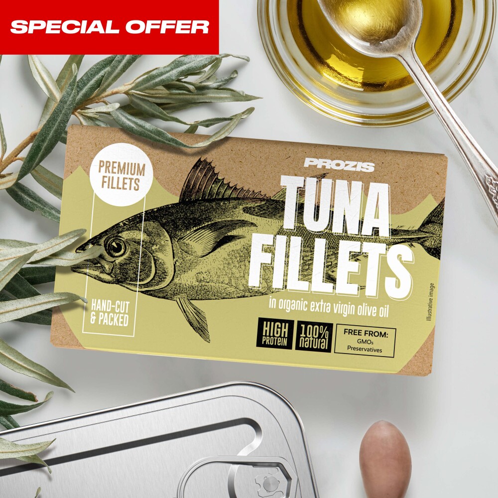 Tuna Fillets Special Offer - In Organic Extra Virgin Olive Oil 4 oz