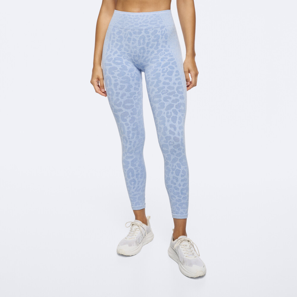 Workout Cheetah Regular Waist 7/8 Leggings