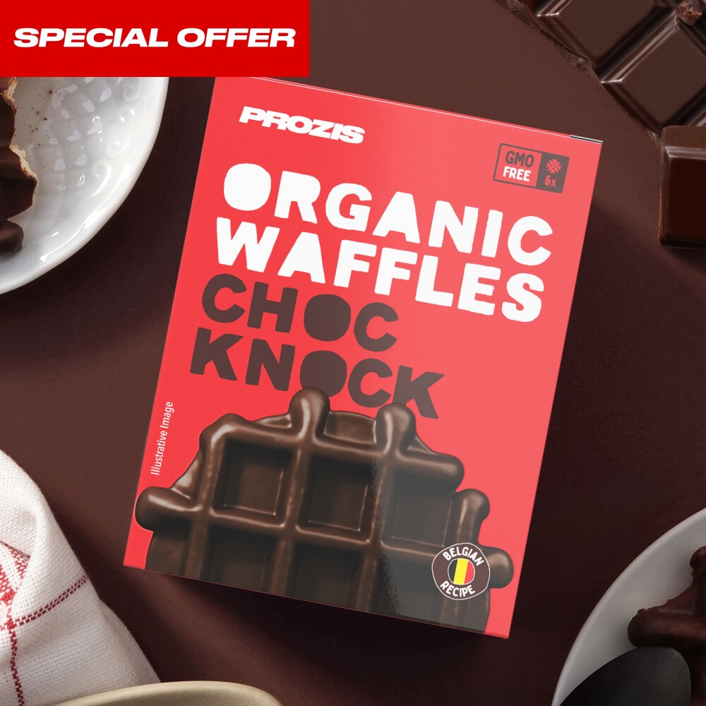 6 x Waffle Biologico al Cioccolato 30 g Opportunity