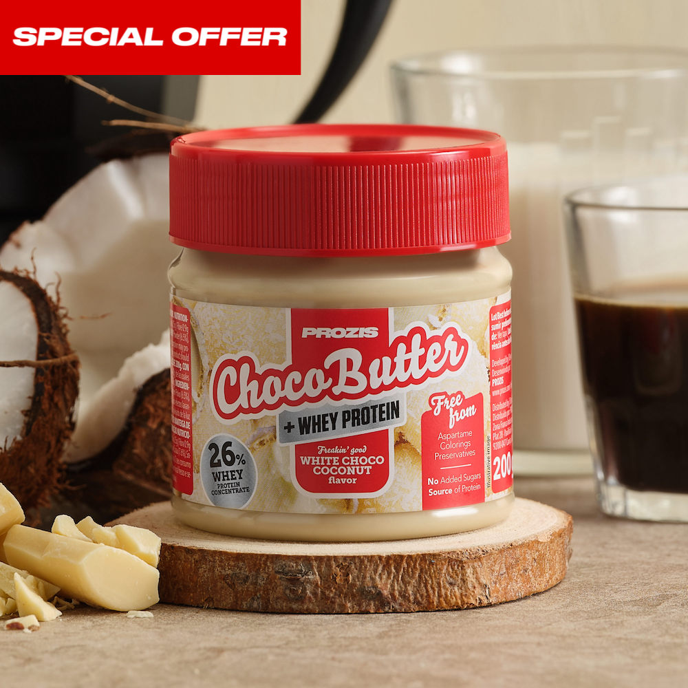 Whey Choco Butter 200 g - White Chocolate - Coconut Opportunity White Chocolate - Coconut