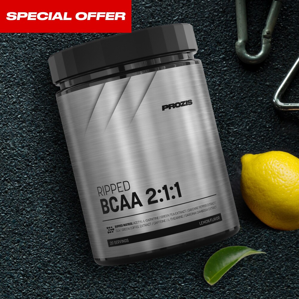 RIPPED BCAA 20 doses Opportunity Limão